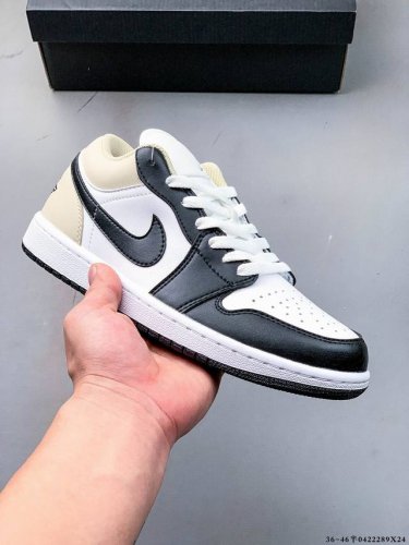 Top Layer Genuine Label! Nike Air Jordan Low 1 Jordan 1 Low-Top Classic Casual S