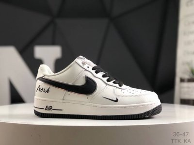 Nike Air Force 1 Low '07 Low-Top Casual Skate Shoes Custom Leather Original Last