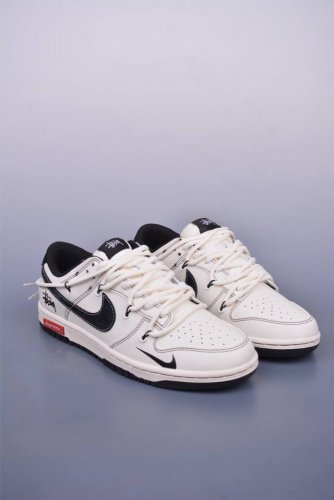 Nike Sb Dunk Low Stussy Joint Deconstructed Drawstring Shoelaces Pure Original F