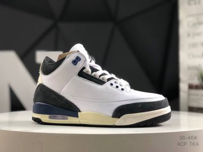 Jordan Air Jordan 3 Retro Aj3 Jordan 3 Retro Casual Sports Culture Basketball Sh