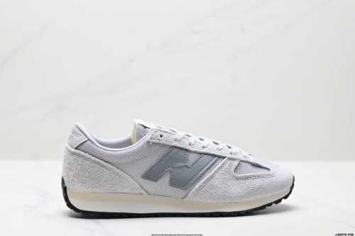 Genuine Label New Balance Nb 471 Series Fabric Cow Split Leather Retro Fashion N