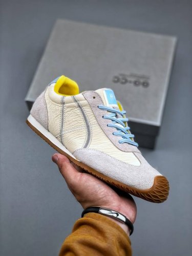 Gg-Cc Muimui Low Ballet Series Agan Retro-Style Thin-Soled Casual Sports Shoes B