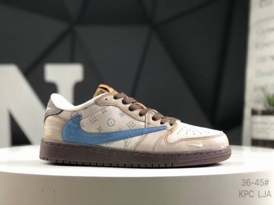 Company-Grade With Half Sizes Nike Travis Scott X Fragment Design X Air Jordan 1