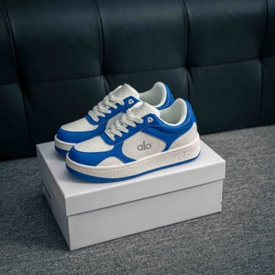 Core Private Alo25Ss New Spring And Summer Color Matching White Shoes Thick Sole