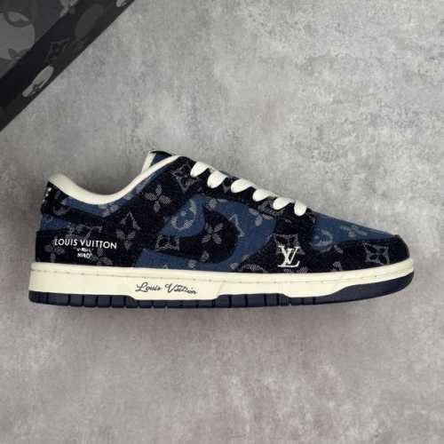 Local Core Private Nike Sb Dunk Low X Lv Joint High-End Customized Low-Top Casua