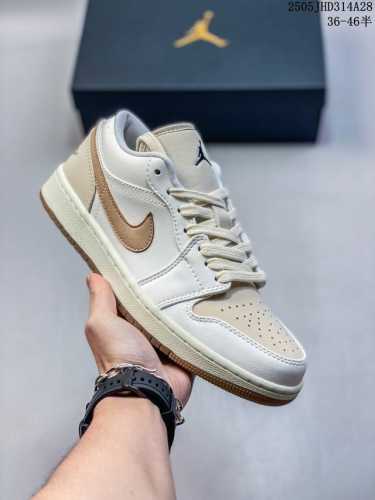 Corporate-Level Nike Air Jordan 1 Low Aj1 Joe 1 Low-Top Casual Sneakers Synchron