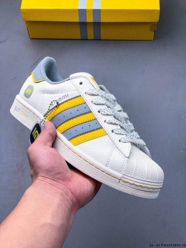 Corporate-Level First-Layer Adidas Superstar Shell-Toe Classic Versatile Casual