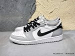 New Arrival Real Shots Off-White Custom X Air Jordan 1 Low Low-Top White Collabo