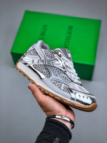 Italian Luxury Brand - Bottega Veneta - Bottega Veneta Orbit Lace-Up Runner Bv B