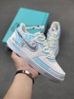 Nike Court Vision 1 Low Dreaming Of The Starry Sky Hand-Painted Graffiti Customi