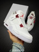 B Company-Grade Nike Air Jordan 4 Retro Nike Michael Jordan Aj4 Mid-Top Retro Ca