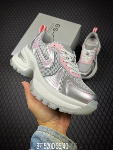 D New Color Gg-Cc 2025 Zhao Lusi Same Style Jelly Sole Casual Sports Thick Sole