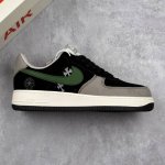 Local Core Private Nike Air Force 1'07 Low Chrome Hearts Joint Black Green Hook