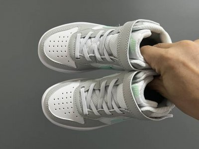 Nk New Air Force Mid-Top Children's Sports Shoes Size: 22-37.5 The Air Force Ser