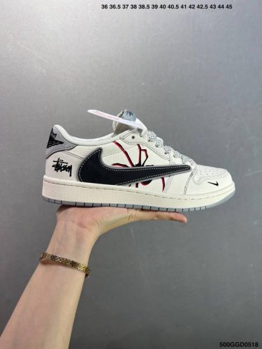 Corporate Aj1 Travis Scott X Air Jordan 1 Reverse Mocha Aj1 Joe 1 Ts Lightning J