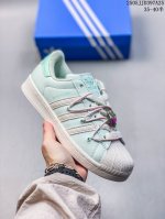 Adidas Superstar Trefoil Classic Shell Toe Series New Casual Sneakers, Trendy Me