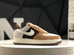 Nike Air Force 1 Low 07 Black Brown Original Last And Original Cardboard, Crafte