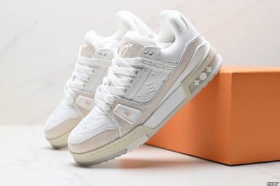 Corporate-Level Louis Vuitton Trainer Sneaker Low Louis Vuitton Casual Sports Cu