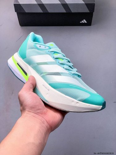 Company-Grade! Adidas Adizero Boston 13 Breathable Mesh Racing Running Shoes Wit