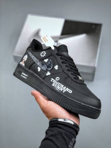nike Air Force 1 Low 07 X Just Do It White And Black Original Last Original C