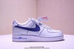 Nike Air Force 1 Low Air Force One Low-Top Versatile Casual Sports Shoes Soft, E