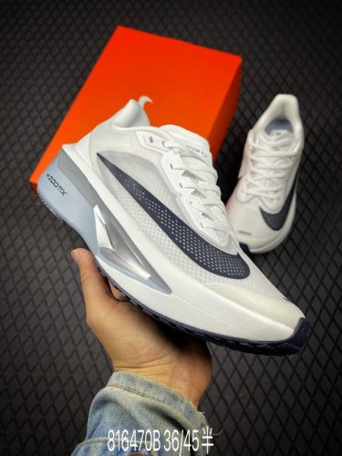 B Nike Zoom Fly 6 Black Carbon Plate Marathon Running Shoes - In Stock And Ready