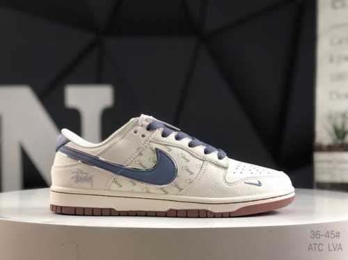 Company-Level With Half-Size Nike Dunk Low Stussy Joint Anniversary High-End Cus