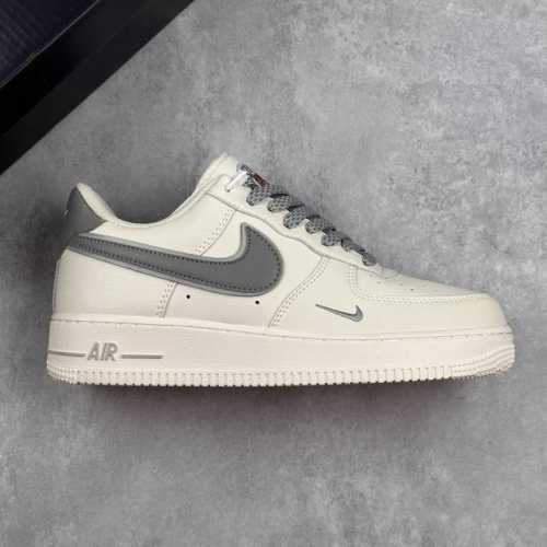 Local Core Private Company-Level Nike Air Force 1 Low '07 Gray Small Swoosh Star