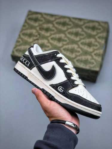 Overseas Hot-Selling Limited Edition High-End Customized Nike Sb Dunk Low Gucci