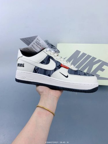 nike Air Force 1 Low 07 X Burberry Beige Black Original Last And Original Car