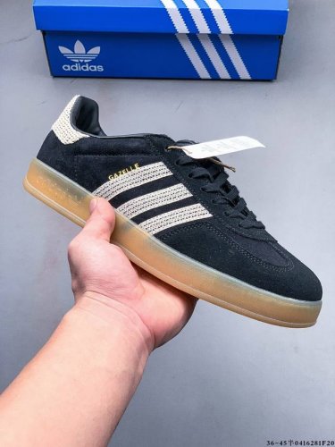 True Half Size! Adidas Gazelle Low-Top Retro Versatile Casual Sports Shoes 04162