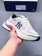 Company Level! Mlb Chunky Liner Thick-Soled Casual Running Shoes Ny Printed Brea