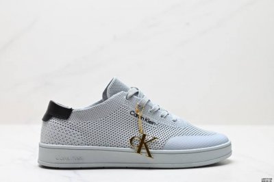 Authentic Calvin Klein Mesh Round-Toe Lace-Up Low-Top Skate Shoes, Sizes: 40-45,