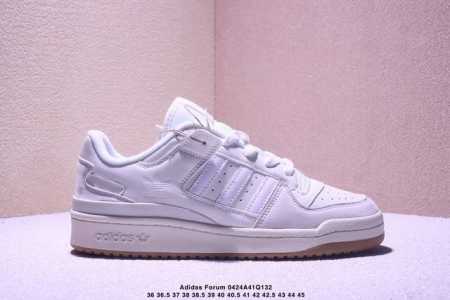 Corporate Adidas Forum 84 Low Og "Bright Blue" White And Blue Low-Top Versatile - Click Image to Close