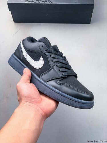 Second Layer Genuine Nike Air Jordan Low 1 Jordan 1 Low-Top Classic Casual Shoes