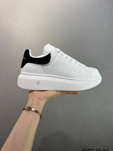 Italian Luxury Brand - Alexander Mcqueen Oversized Exaggerated-Sole Suede Leathe