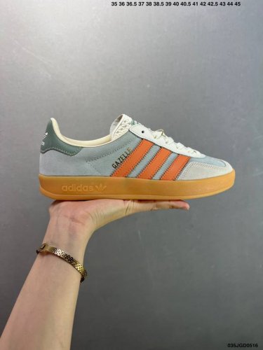 adidas Originals Gazelle Indoor Clover Casual Non-Slip Wear-Resistant Low-Top