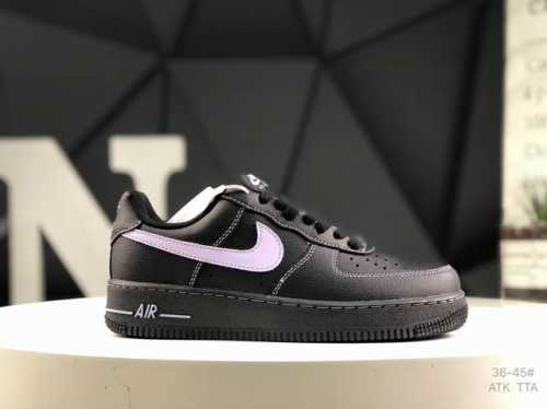Genuine Label With Half Size Nike Air Force 1 Low Air Force One Low-Top Sports C