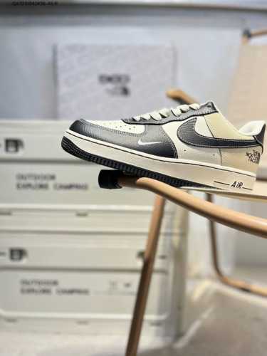 North Face X Nike Air Force 7 Low Air Force One Low-Top Casual Skate Shoes #Cust
