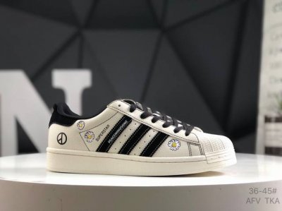 Adidas Ad Originals Shell-Shaped Toe Cap Made From Brand-New Top-Layer Leather M