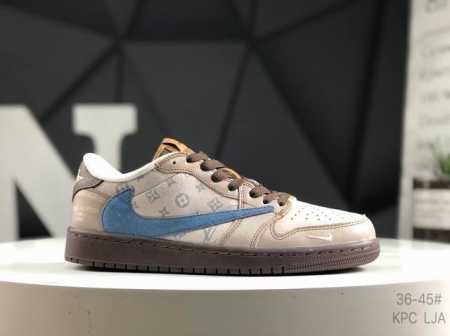 Company-Grade With Half Sizes Nike Travis Scott X Fragment Design X Air Jordan 1 - Click Image to Close