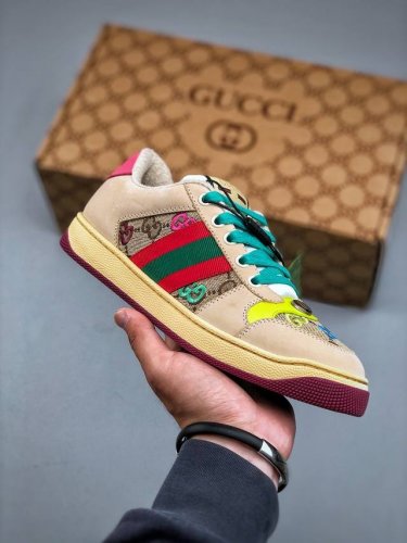 fgucci~~2025 Latest Color Matching Small Dirty Shoes Casual Shoes Sports Shoe