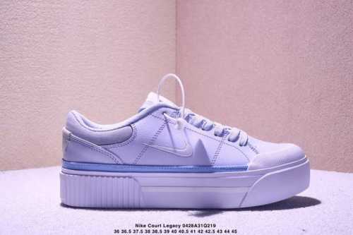 True Standard Half Size Nike Court Legacy College Product Series Low-Top Classic