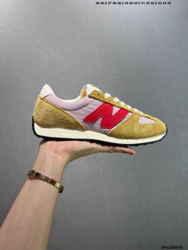 new Balance Nb 471 Series Fabric Cow Split Leather Retro Fashion Non-Slip Wea