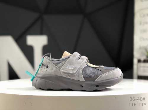 New Balance Princess Shoes Mary Jane Mesh Splicing Velcro Sandals Fashionable An