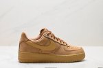 Corporate Nike Air Force1 Low Af1 Classic Wheat-Colored Air Force One Low-Top Ca