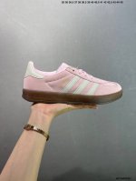 Company-Level Ad Originals Gazelle Indoor Pink Clover Retro Casual Sports Shoes