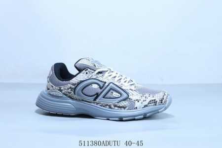 dior Dior B30 Mesh Fabric Thick Bottom Lace-Up Casual Low-Top Sports Shoes Fo - Click Image to Close