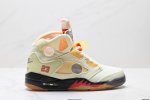 Corporate-Level Nike Air Jordan 5 Retro Low Michael Jordan Aj5 Shock-Absorbing A