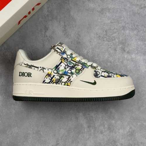 Local Core Private Nike Air Force 1'07 Low Dior Joint Beige Green Floral Air For